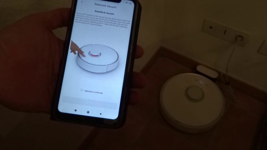 connecter roborock wifi android IOS